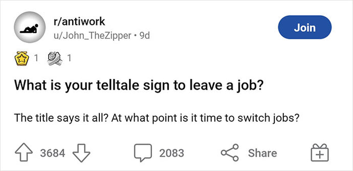 52 People Share Telltale Signs That You Need To Leave Your Job