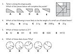 Test yourself on these tricky maths questions from this 11+ paper