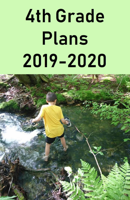 Recap and Review of 4th Grade Charlotte Mason Homeschool Plans, 2019-2020