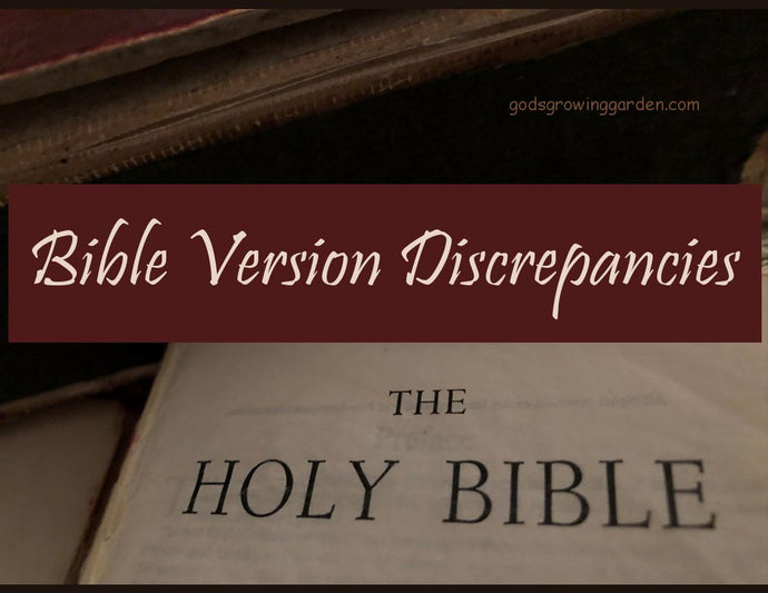 Bible Version Discrepancies #9 - KNOWING GOD THROUGH LOVE