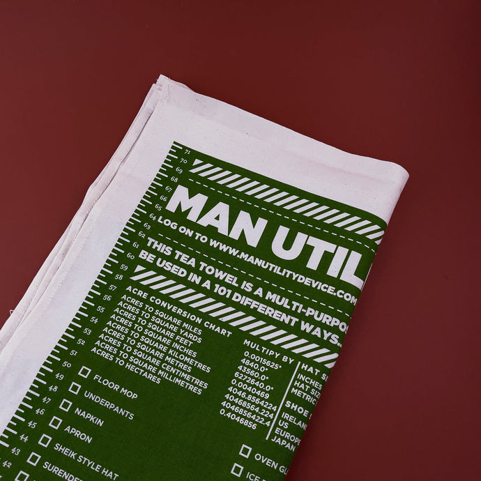 Man Utility Device Tea Towel