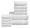 Hotel Style 10-Piece Egyptian Cotton Towel Set for $15 + free shipping w/ $35