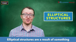 Everyday Grammar TV: Elliptical Structures