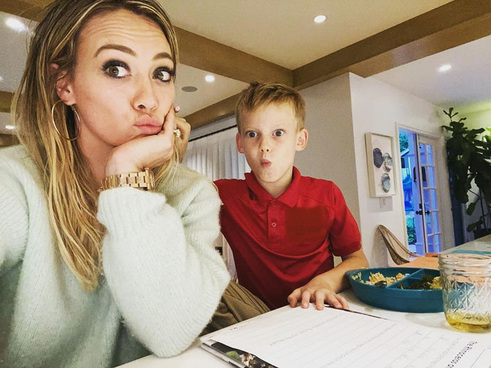Hilary Duff Trying to Help Her Son with Second Grade Math Is All of Us