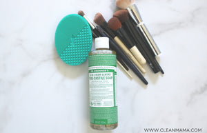 How to Wash Makeup Brushes