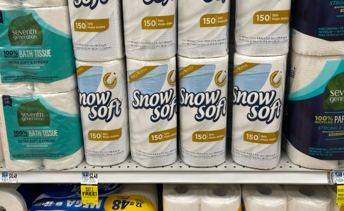 Snow Soft Paper Towel Rolls Just $0.83 at Rite Aid | No Coupons Needed