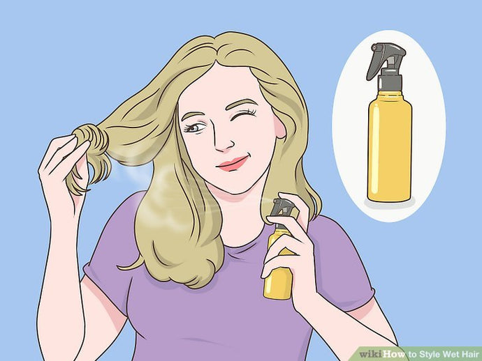 How to Style Wet Hair
