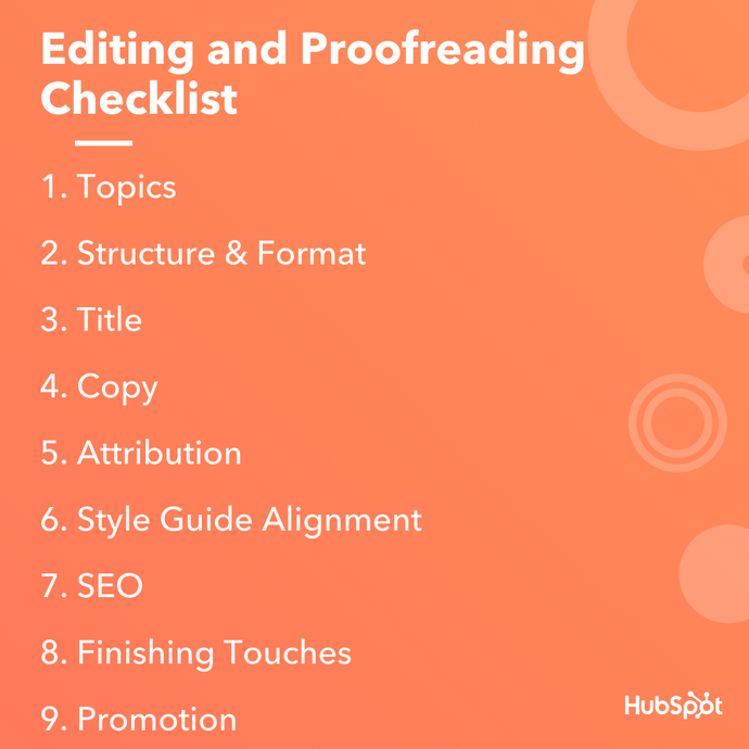 The Ultimate Online Editing and Proofreading Checklist for Writers