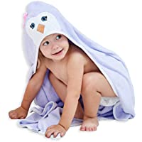 Select Hiphop Panda Bamboo Hooded Baby Soft Bath Towel only $8.49
