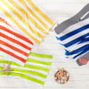 Mainstays Cabana Stripe Beach Towels 4-pack for $17 + free shipping w/ $35