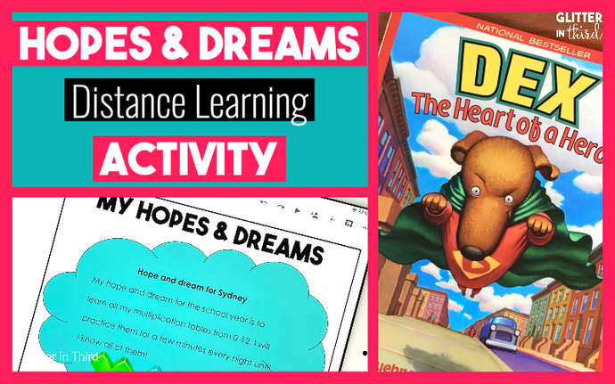 How to Create A Hopes and Dreams Activity During Distance Learning