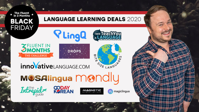 Black Friday Mega-Deals for Language Learners 2020!