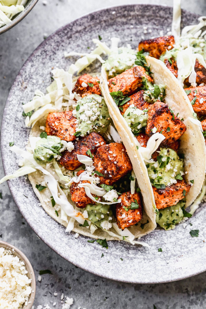 Salmon Tacos
