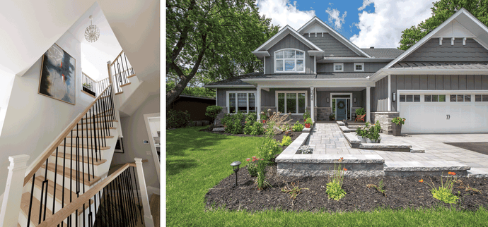 Custom family home unites accessibility features with modern style