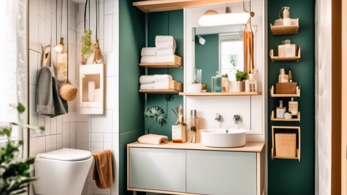 Maximize Your Bathroom Space with Hanging Storage
