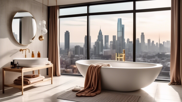 Elevate Your Bathroom with Stylish Towel Decor