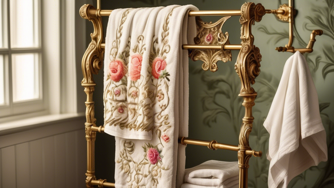 Free Standing Antique Towel Racks