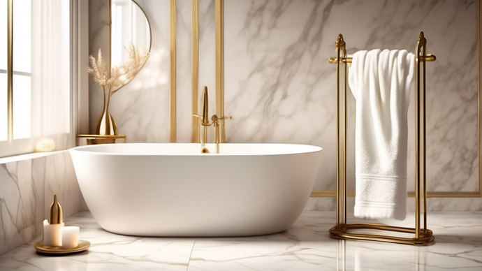 Brass Towel Stands