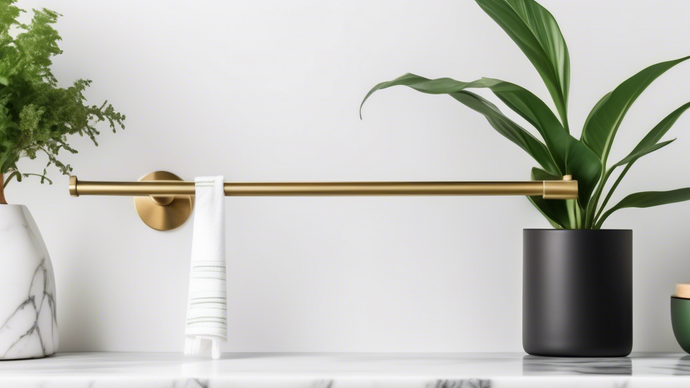 Brass Kitchen Towel Bars
