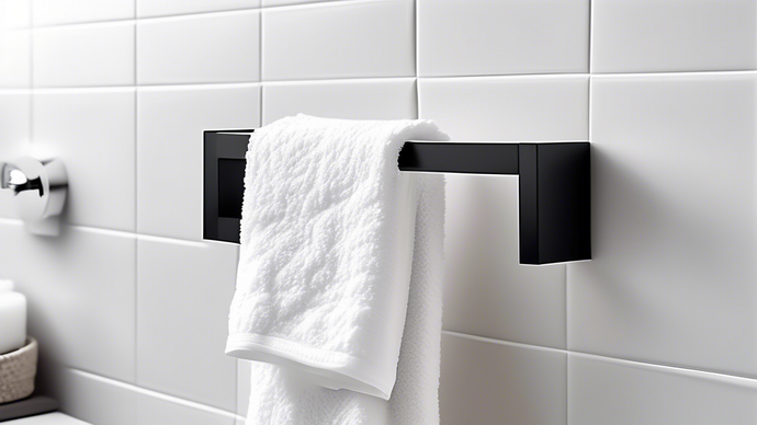 Black and Chrome Towel Bars: A Stylish Choice