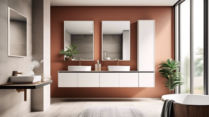 Bathroom Wall Cabinets with Towel Bars