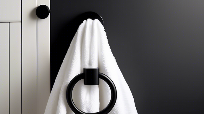 Black Towel Ring Holders: A Stylish Choice