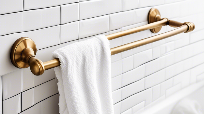 Brass Towel Bars: A Timeless Touch