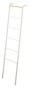 YAMAZAKI home Leaning Ladder Rack, White