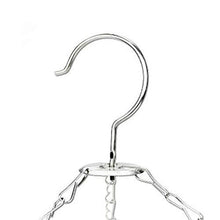 Best mesheshe 20 clips sock underwear clothes outdoor airer dryer laundry hanger stainless steel square wire clip clothes rack sock dryer rack
