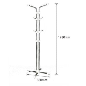 Online shopping fly mai stainless steel coat rack floor mounted bedroom hat clothes rack storage shelf h 173cm height adjustable