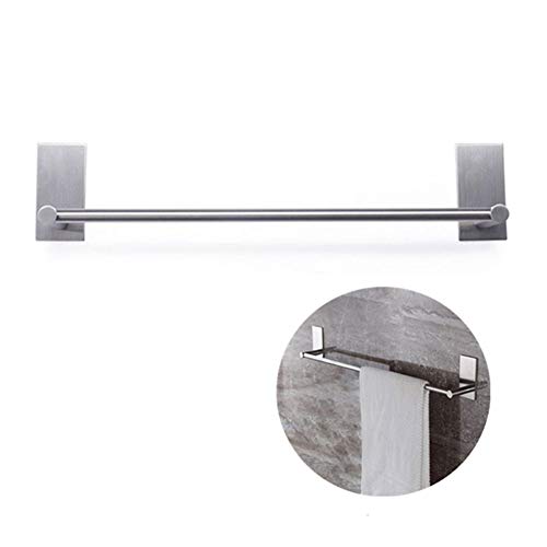 BeiLan Single Towel Bar Rack Stainless Steel Kitchen Rail Self Adhesive Stainless Steel Rack 15.7'' (Towel Bar)