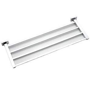 Ping Bu Qing Yun Towel Rack - All Copper, Bathroom Shelf Single-Layer Bathroom Hardware Accessories Towel Towel Rack, Suitable for Bathroom, Home, Balcony -54.5X20.8X3cm Towel Rack