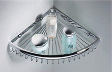 Cheap beelee rustproof corner triangular bath shelf shower caddy wall mounted stainless steel basket dishrack for shampoo conditioner bathroom kitchen organizer