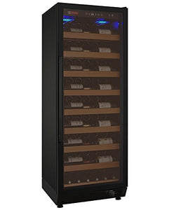 Allavino YHWR115-1BRN 115 Bottle Single-Zone Wine Cellar Refrigerator - Black Door