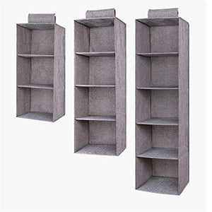 HPCZZ Underwear Drawer Organizer Bra Socks Storage Box Clothing Sundries Bins Wardrobe Closet Home Organization Accessories Supplies 3pcs