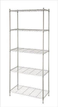 The best artiva usa 9907p 5 shelf wire shelving rack 68 silver gray