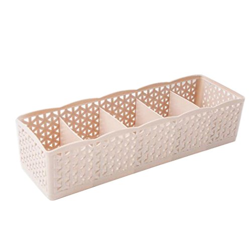 Necktie Socks Underwear Cosmetic Organizer Hollow Storage Box Drawer Closet Accessories