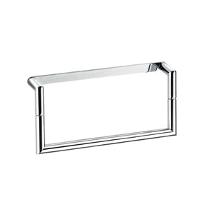 Pomdor Micra Wall Mounted Chrome Towel Ring Holder Bath Hand Towel Holder, Brass