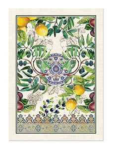 Michel Design Works Cotton Kitchen Dish Towel, Tuscan Grove