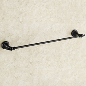 Ping Bu Qing Yun Towel Bar Black Towel Bar Copper Bathroom Hardware Toilet Bathroom Pendant Towel Bar Stand5cm60cm8cm Towel Rack