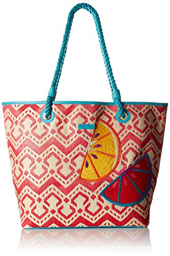 Vera Bradley Straw Beach Tote, Straw