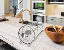 Best utopia home pot lid organizer lid holder plate rack capacity of 6 plates chrome finishing