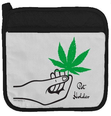 Twisted Wares Pot Holder - Pot Holder - Funny Oven Mitt - Large Hot Pad 9