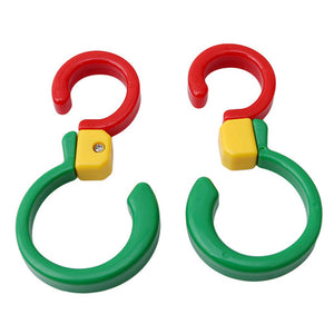 minjiSF 2Pcs Stainless Steel Lovers Shaped Hook Ultra Strong Waterproof Hanger Rack Tool for Robe, Coat, Towel, Keys, Bags, Home, Kitchen, Bathroom (Hot Pick) (Multicolor)