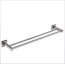 Tower Hanger- Towel Bar Cool Contemporary Stainless Steel/Iron 1Pc Double Wall Mounted
