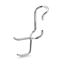 Exclusive sunway shelf pole hooks 5 pack chrome coat hat hook best solution for garage shelving storage organization use with metal or wire shelves and racks heavy duty easy installation