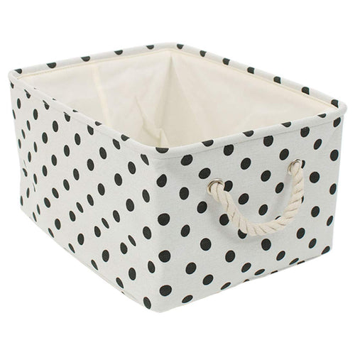 uxcell Foldable Storage Baskets Bins Laundry Basket Box for Clothes Towel Organizer,Storage Containers for Bedroom Livingroom Closet 17.7