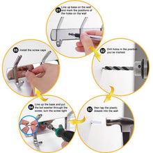 Discover the homaid wall mounted hook rail 14 stainless steel hook rack with 5 dual hanger hooks pack of 2