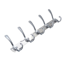 Great toymytoy 2pcs wall mounted coat hook 2 pack rack with 5 stainless steel hat hanger