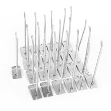 Heavy duty rack hooks hanging metal pegboard saltwall hooks 6 inch single prong heavy duty utility hooks for shop display garage kitchen 25 value pack